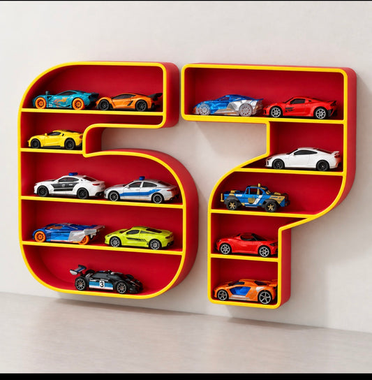 Pit Stop Car Wall Rack - with the trending 67