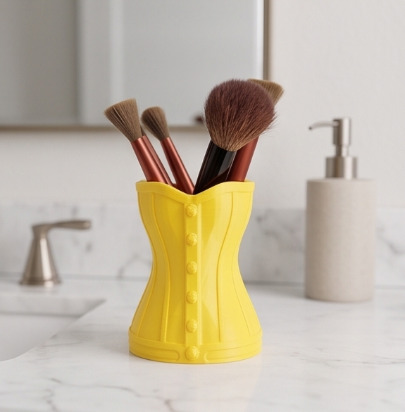Dress Stand Brush Holder