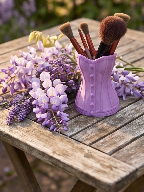 Dress Stand Brush Holder