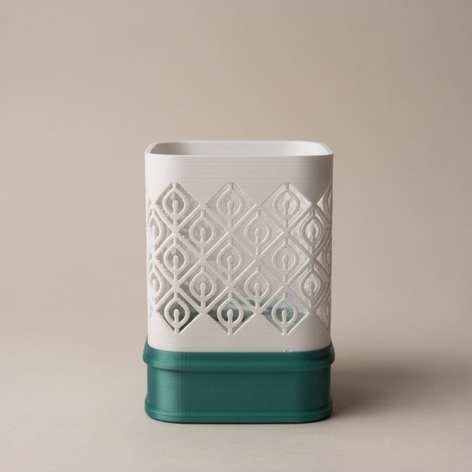 Kumiko Lantern — Kolam — studio view