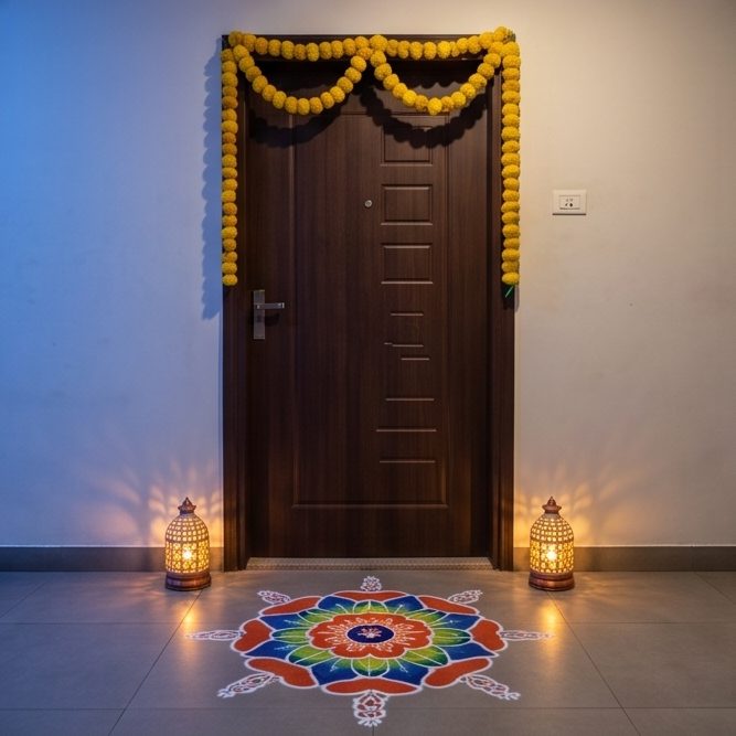 Kumiko Lantern — Shikhara