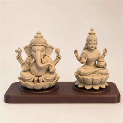 Lakshmi Ganesh on Base — studio front view